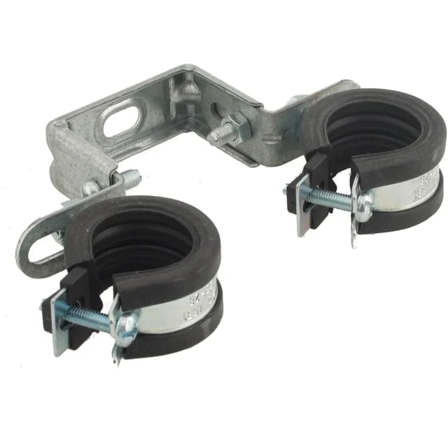 Dobbelt rørklammer med isolering, 35 mm | 3393235 Dobbelt rørklammer med isolering, 35 mm | 3393235