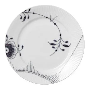 Sort Mega Riflet tallerken 22 cm dekor 6 v:4297659 Sort Mega Riflet tallerken 22 cm dekor 6 v:4297659