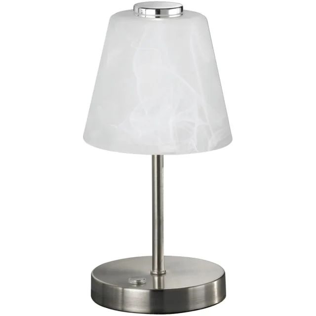 Trio Lighting Emmy bordlampe, stål | R52541907