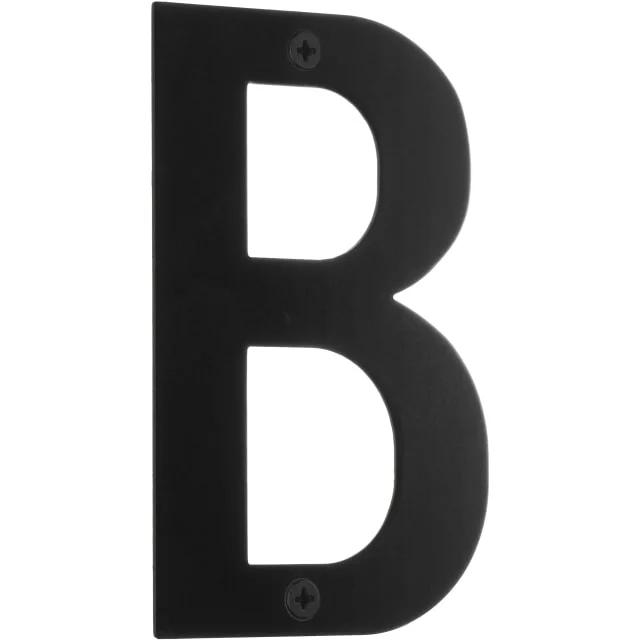 Beslagsboden husbokstav B, svart | BB951