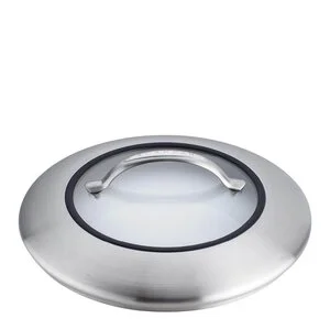 CTX glasslokk 20 cm klar/stål v:7799816 CTX glasslokk 20 cm klar/stål v:7799816