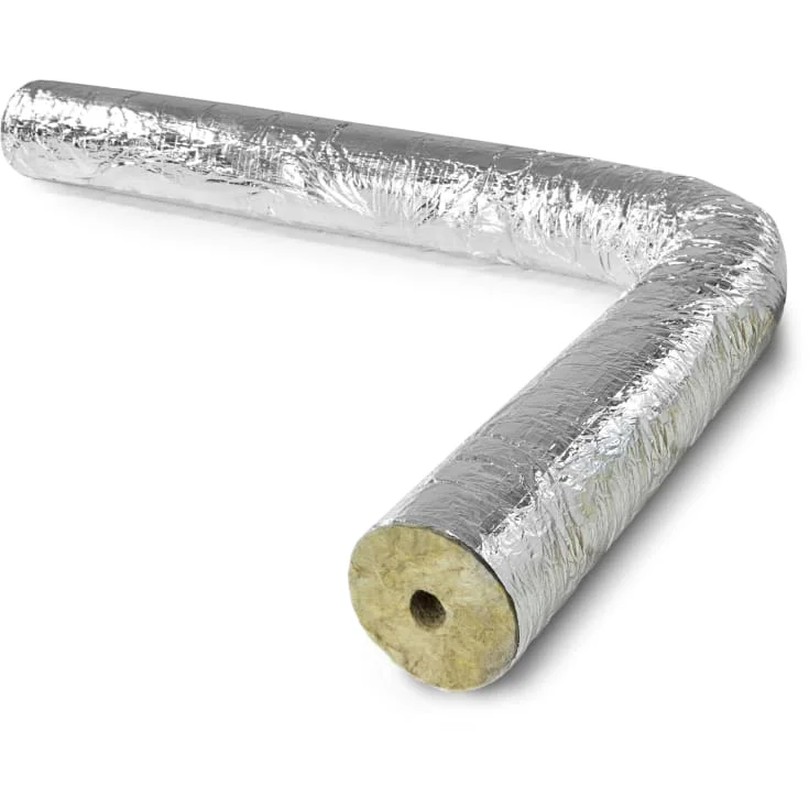 Rockwool Flex rørskål med tape til 22 mm rør, 20 mm isolasjonstykkelse, 1 meter | 9412633