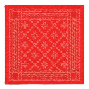 Åttebladrose serviett 35×35 cm rød v:2059915