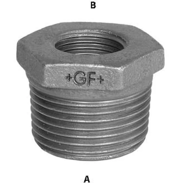 Galvanisert nippelmuffe 2" x 1" | 770241239