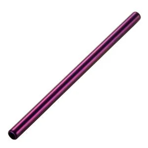 Steelpipe sugerør 15 cm lilla v:5940761