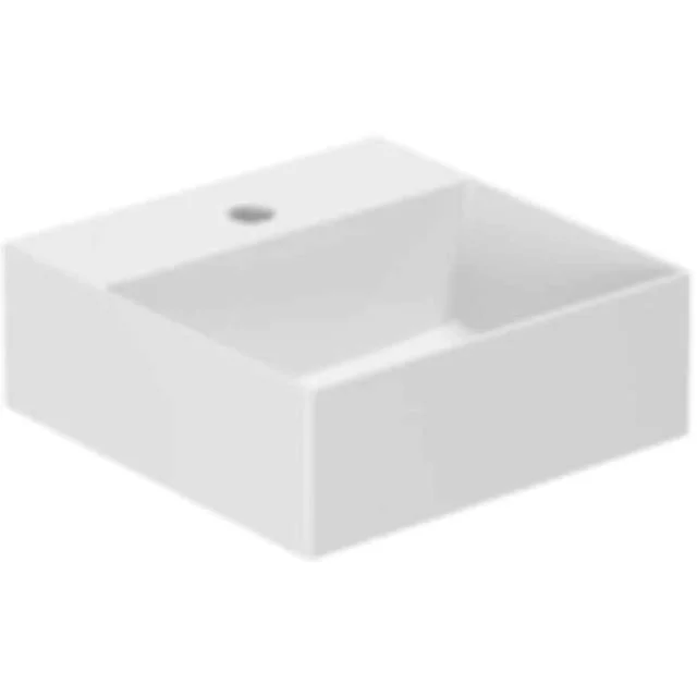 Lavabo Elegance SQ 35 servant, 35×35 cm, matt hvit | 121037024