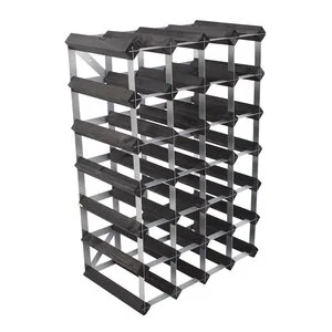 Vinstativ 30 flasker montert svart v:9967920 Vinstativ 30 flasker montert svart v:9967920