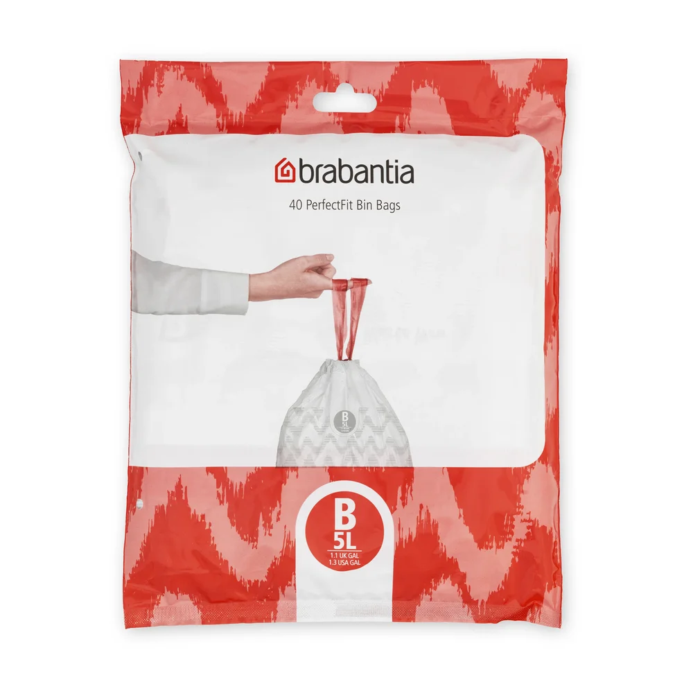 Brabantia PerfectFit avfallspose 40 stk. v:3553705 Brabantia PerfectFit avfallspose 40 stk. v:3553705
