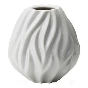 Flame vase 15 cm hvit v:6760399