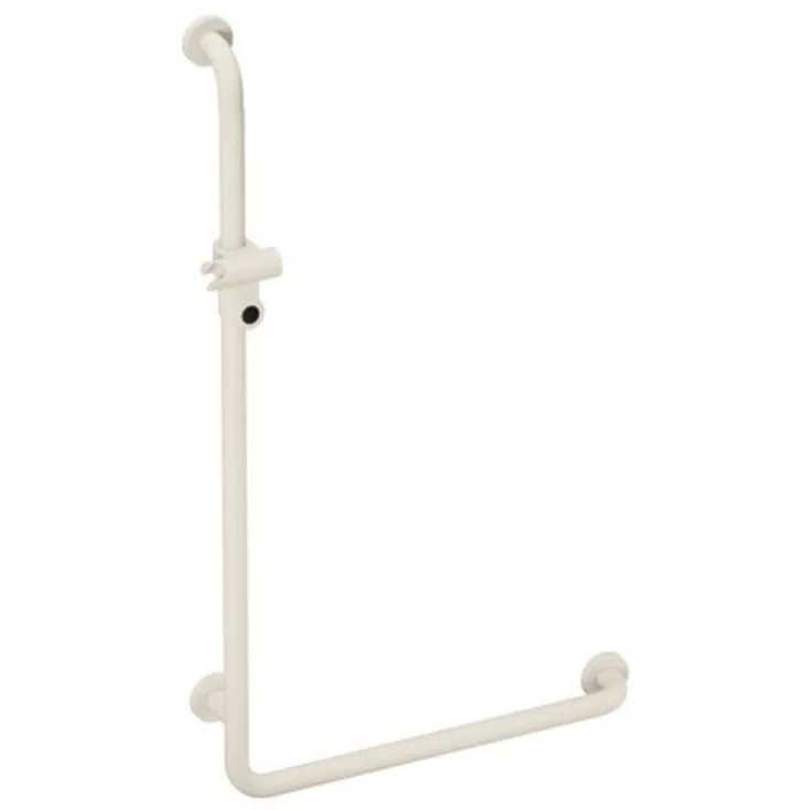 Hewi 801 L støttehåndtak/dusjstang, 60×110 cm, matt hvit | 801.33B210 99 Hewi 801 L støttehåndtak/dusjstang, 60×110 cm, matt hvit | 801.33B210 99
