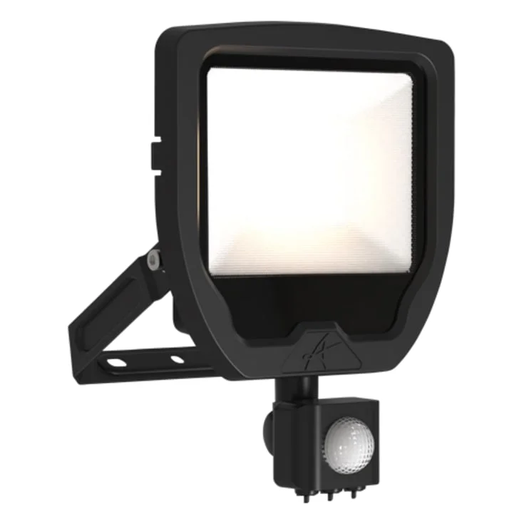 Ansell Lighting Calinor strålkastare med sensor, 30W, 3000K | ACAE30/1/WW/B/PIR Ansell Lighting Calinor strålkastare med sensor, 30W, 3000K | ACAE30/1/WW/B/PIR