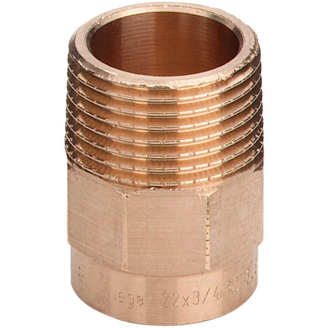 10 stk Messing loddeovergangsnippel, 10 mm x 3/8" | 4243G010003000 10 stk Messing loddeovergangsnippel, 10 mm x 3/8" | 4243G010003000