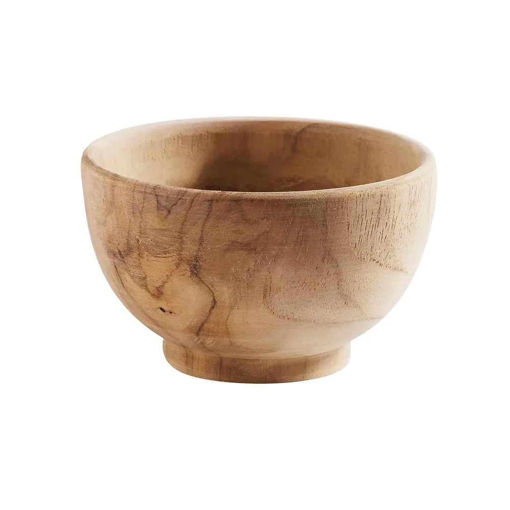 Muubs teak skål 12 cm v:9780314 Muubs teak skål 12 cm v:9780314