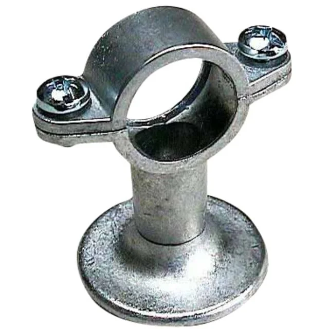 Klammer med veggflens, zink, 1" | 01 6534 008 Klammer med veggflens, zink, 1" | 01 6534 008