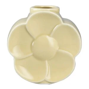 Flower vase smørblomst 11,5 cm sand v:3221063