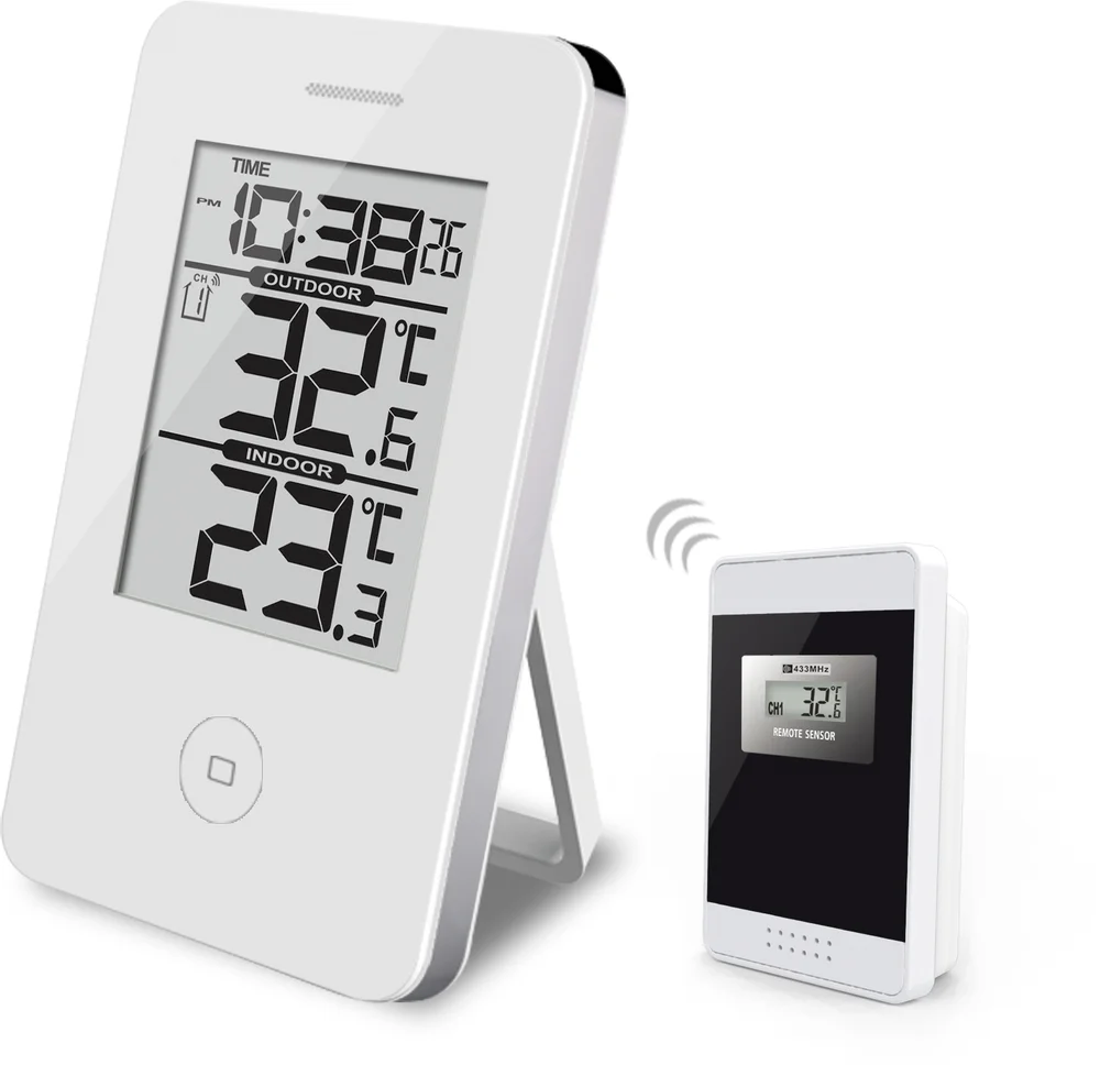 Termometer trådløst inne/ute v:4543685