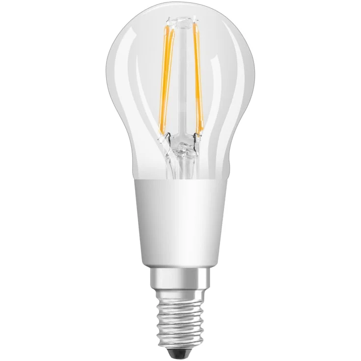 4 stk Ledvance Smart+ Wifi E14 kronepære, hvit lysfarge, 4W, 1-pak | 4058075609778