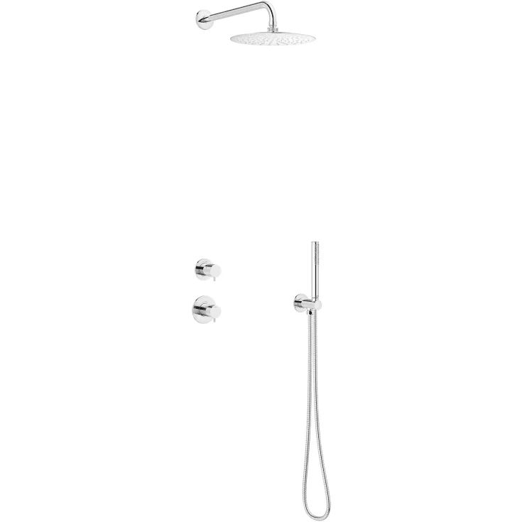 Damixa Silhouet DS1 dusjsett, vannbesparende, krom | 5704900 Damixa Silhouet DS1 dusjsett, vannbesparende, krom | 5704900