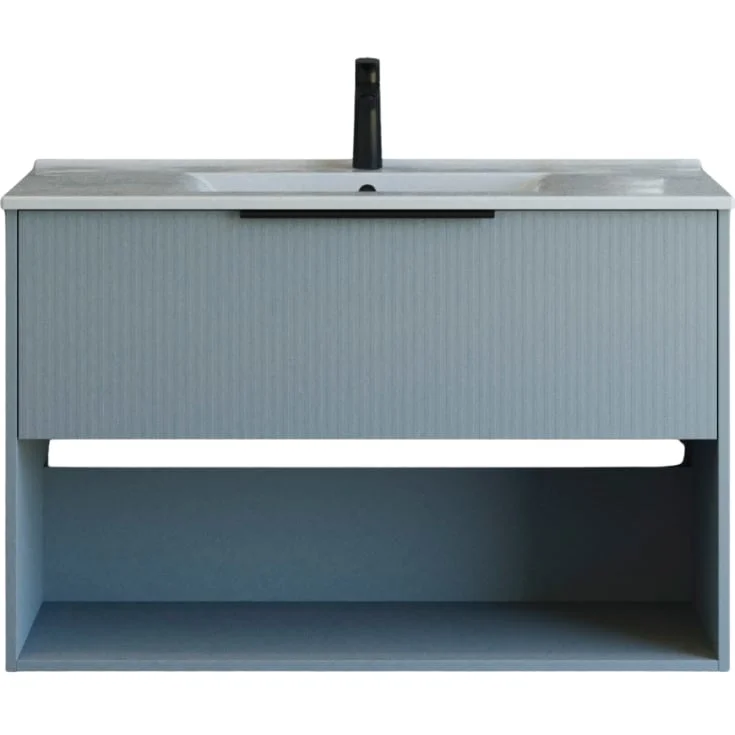 Dansani Mido+ Classic møbelpakke, 101×44 cm, stripete matt lyseblå | MCMA-1616