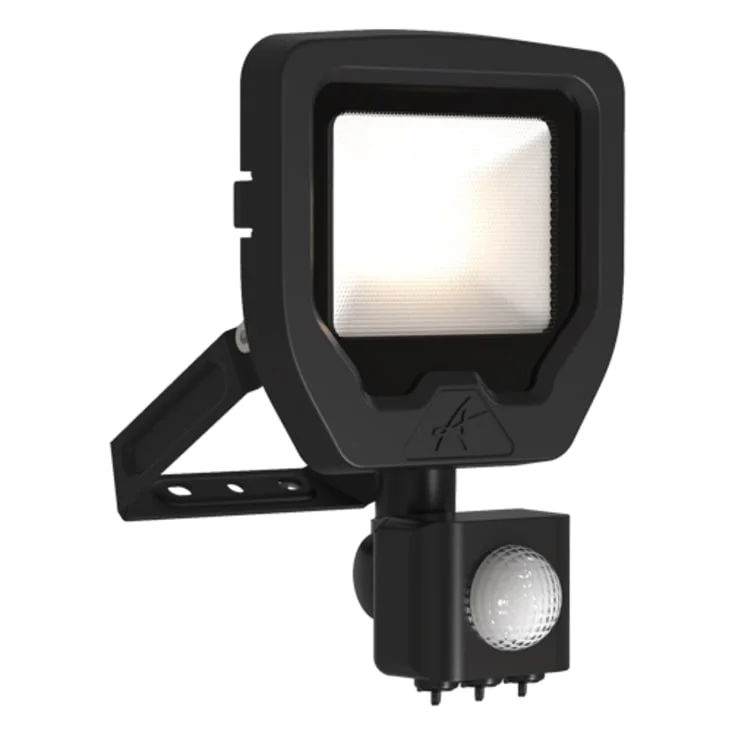 Ansell Lighting Calinor strålkastare med sensor, 10W, 3000K | ACAE10/1/WW/B/PIR Ansell Lighting Calinor strålkastare med sensor, 10W, 3000K | ACAE10/1/WW/B/PIR