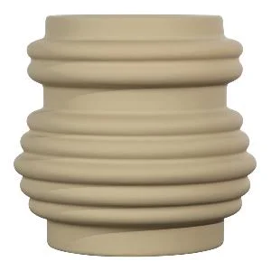 Mila vase 16×15 cm sand v:6755282 Mila vase 16×15 cm sand v:6755282