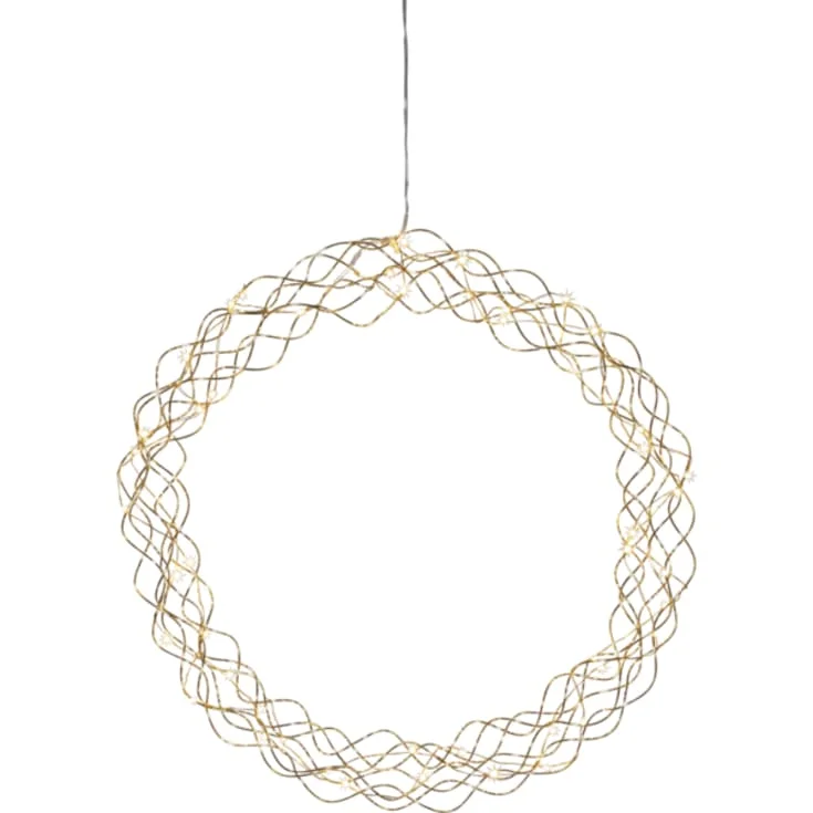 4 stk Star Trading Curly juledekorasjon, Ø48 cm, messing | 690-95 4 stk Star Trading Curly juledekorasjon, Ø48 cm, messing | 690-95