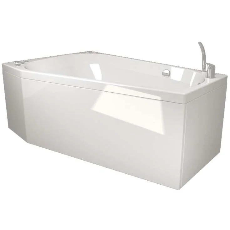 Westerbergs Motion 160R Comfort boblebad, 1580×1000 mm, høyre, akryl, hvit | 20082151-00 Westerbergs Motion 160R Comfort boblebad, 1580×1000 mm, høyre, akryl, hvit | 20082151-00
