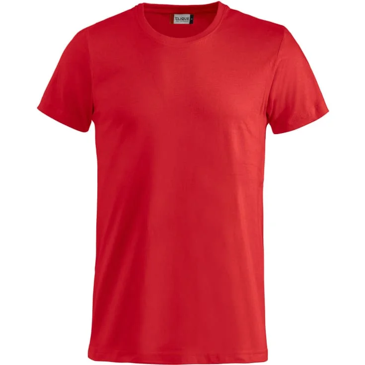 Clique Basic t-skjorte, rød, str. 3XL | 029030-35_3XL Clique Basic t-skjorte, rød, str. 3XL | 029030-35_3XL