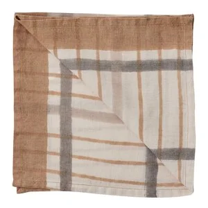 Ella serviett 50×50 cm hazelnut checkered v:3444626 Ella serviett 50×50 cm hazelnut checkered v:3444626