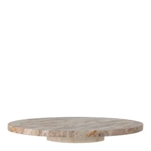 Nuni roterende fat 36 cm marmor brun v:8677995
