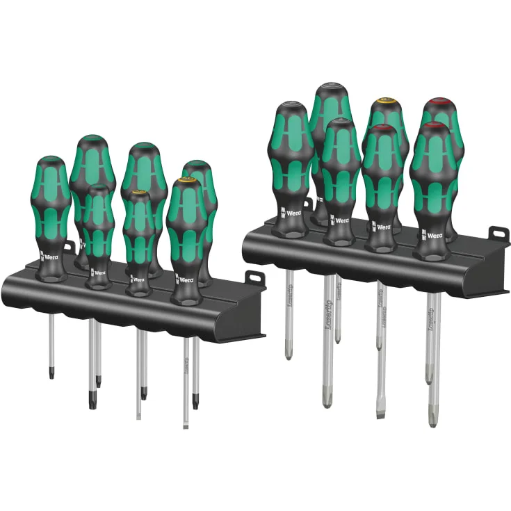 Wera Kraftform Big Pack 300, skrutrekkersett, 14 deler | 05105630001
