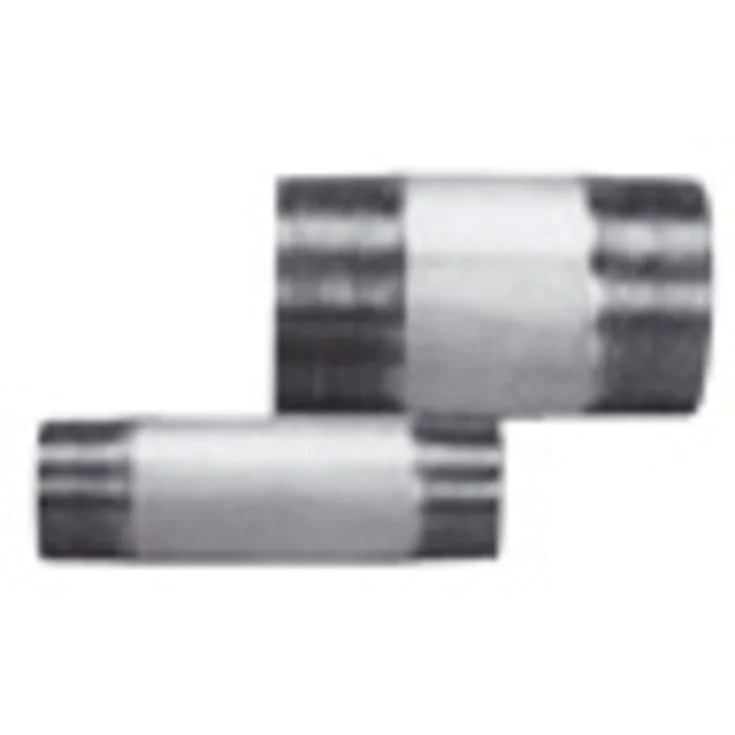 Rustfrit nippelrør 1/2" x 100 mm | 32408