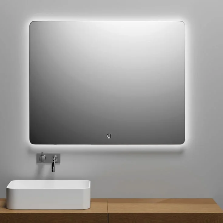 Copenhagen Bath Orø 100 Speil, 100×80 cm, duggfritt, aluminium/glass | 30020248 Copenhagen Bath Orø 100 Speil, 100×80 cm, duggfritt, aluminium/glass | 30020248