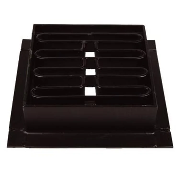 Duco fast karm m/rist til 315 mm oppføringsrør, 100 mm, 40 tonn – sort | 222025341 Duco fast karm m/rist til 315 mm oppføringsrør, 100 mm, 40 tonn – sort | 222025341