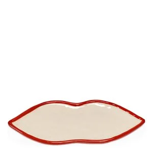 Les Objets Mouleversants serveringsfat Lips M 22x10x1,5 cm rød v:1765482 Les Objets Mouleversants serveringsfat Lips M 22x10x1,5 cm rød v:1765482