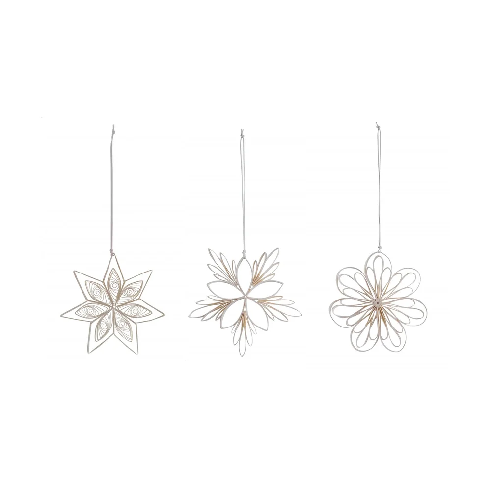 Star mix juletrepynt 3-pakning v:3018889