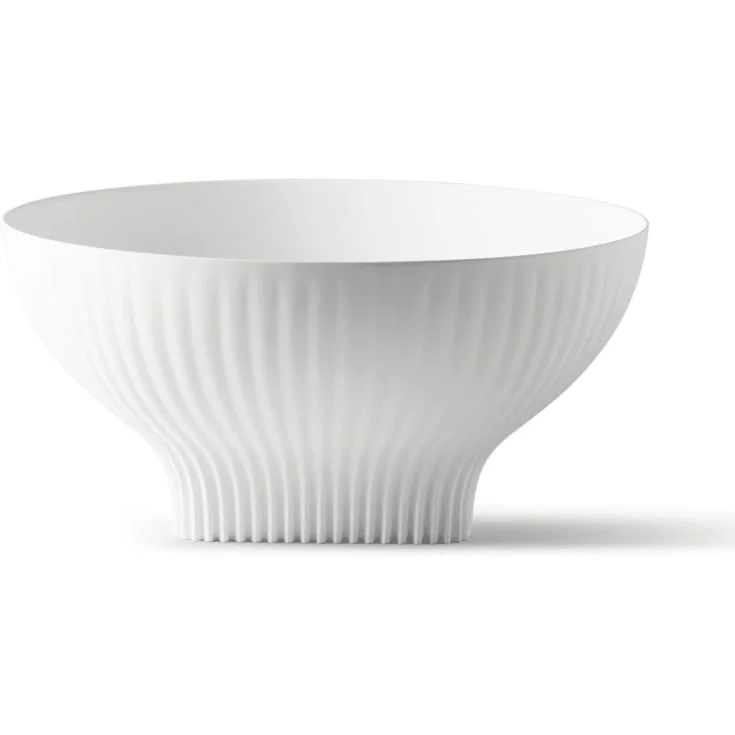 Bathco Cervino toppmontert servant, Ø38 cm, hvit matt | 6053