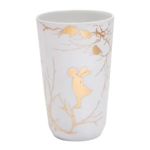 Alv vase 20 cm gull v:4939368