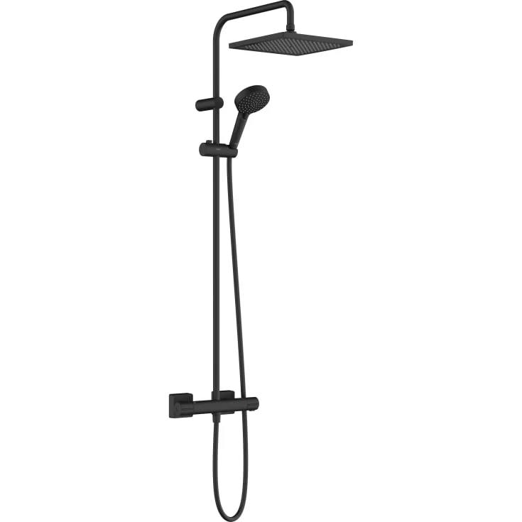 Hansgrohe Vernis Shape dusjsett, matt sort | 26427670 Hansgrohe Vernis Shape dusjsett, matt sort | 26427670