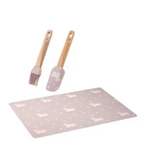 Chic Kids bakesett til barn 3 deler lys rosa v:5544204 Chic Kids bakesett til barn 3 deler lys rosa v:5544204