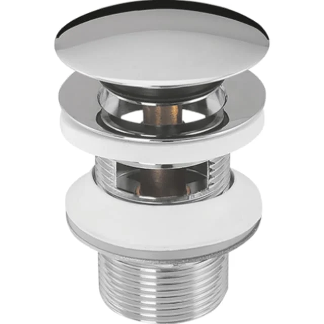 Unique bunnventil, push-open, krom | 107013 Unique bunnventil, push-open, krom | 107013