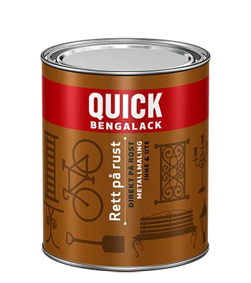 Bengalack Rett på rust hvit blank 0.75l v:4047570 Bengalack Rett på rust hvit blank 0.75l v:4047570