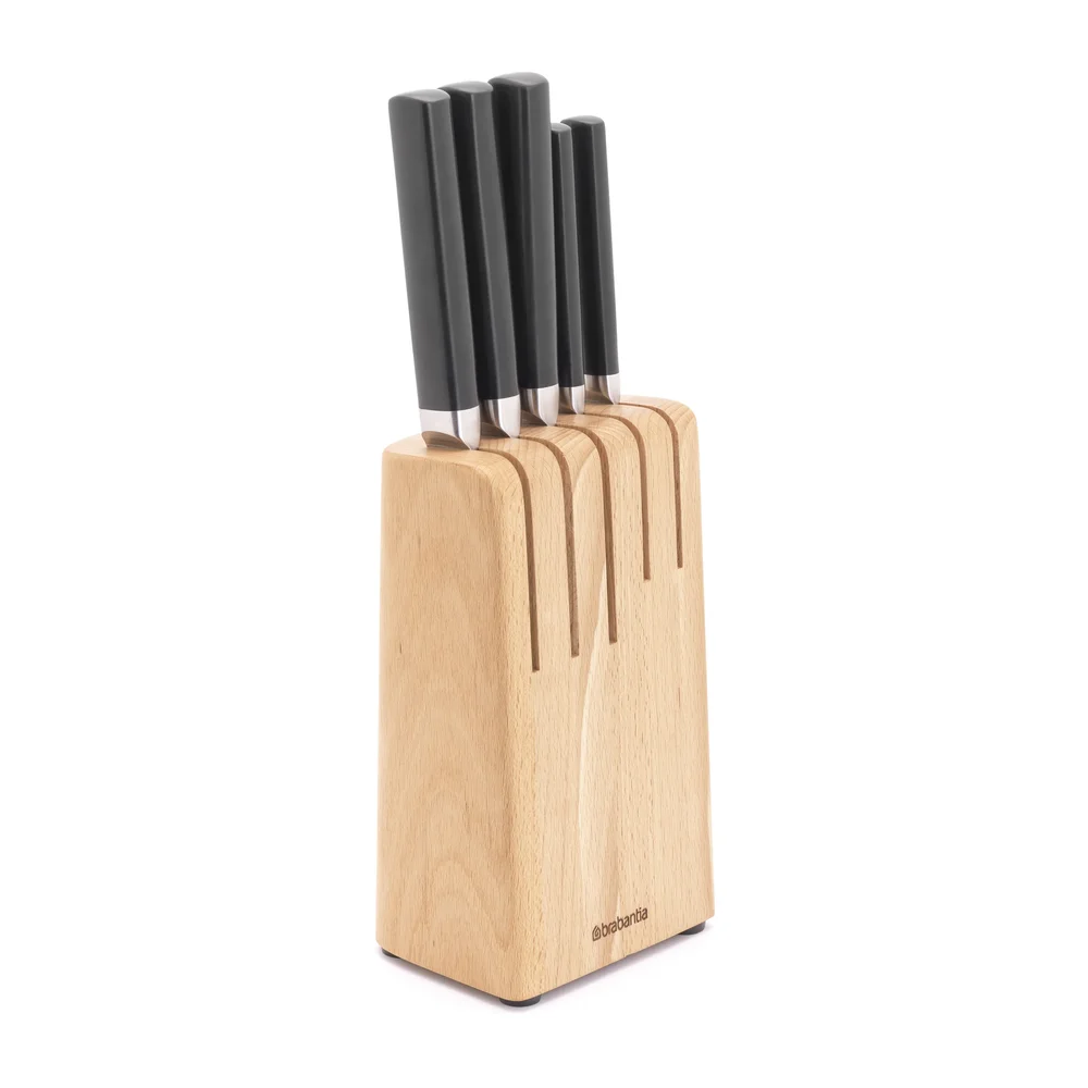 Profile knivblokk med kniver 5 stk. v:3026388