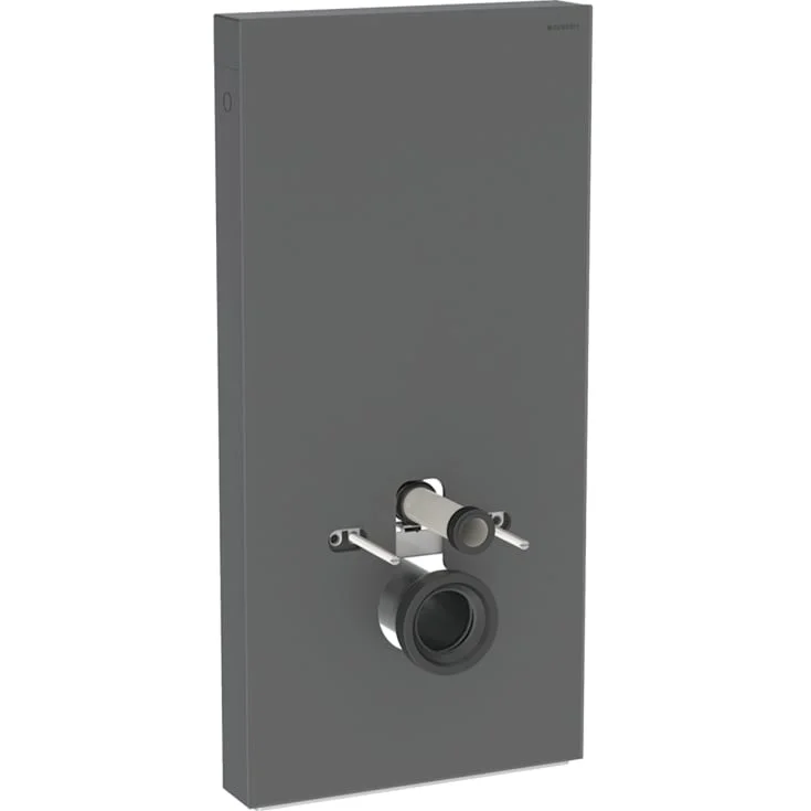 Geberit Monolith Plus sisterne for vegghengt toalett, 101 cm, sort glass | 131.221.CD.7