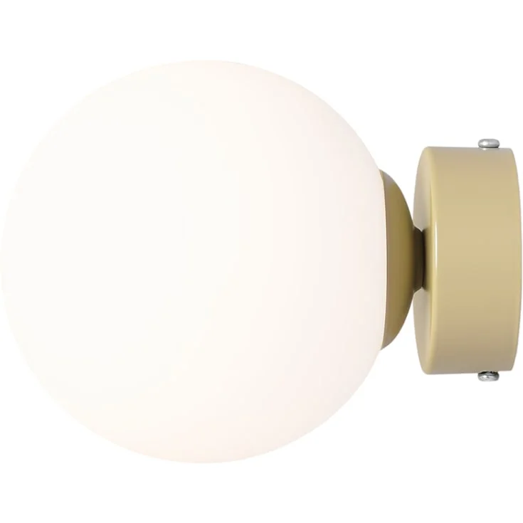 Aldex Ball vegglampe, beige, Ø20 cm | AL1076C16-S