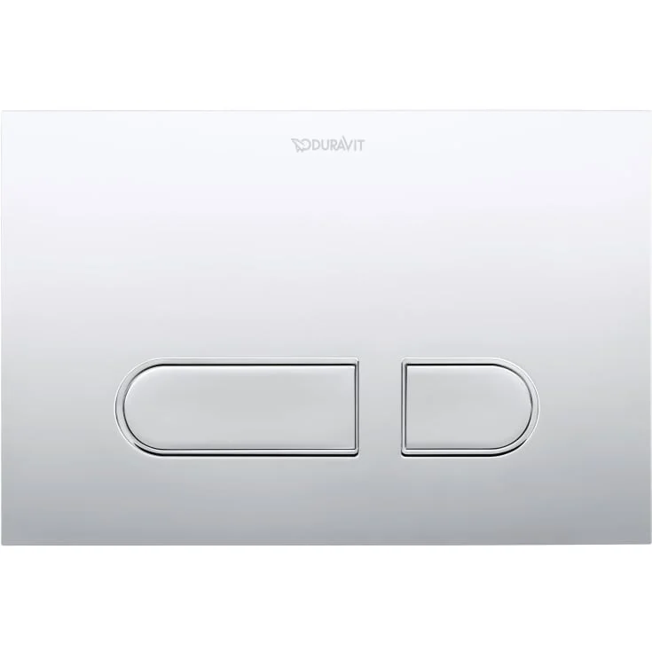 Duravit A1 betjeningsplate, krom | WD5001021000 Duravit A1 betjeningsplate, krom | WD5001021000