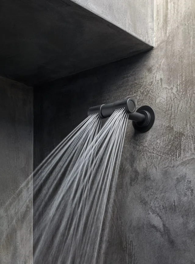 Vola 080D dobbel hoveddusj, lengde 115 mm, krom | 080D-16-1/2" Vola 080D dobbel hoveddusj, lengde 115 mm, krom | 080D-16-1/2"