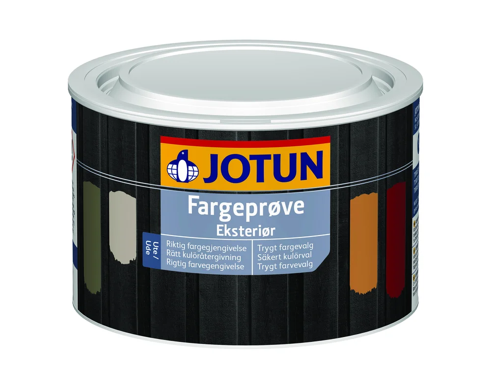 FARGEPRØVE EKSTERIØR HVIT BASE 0,45L v:7159474