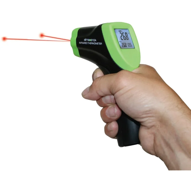 ELMA Termometer infrarød 610 fra -50 til +550 grader | 8023668