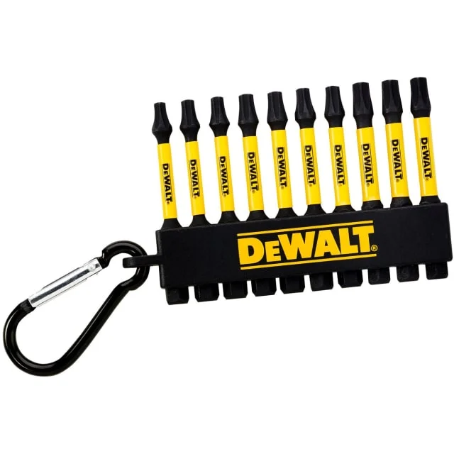 DeWalt DT7275-QZ Torx bitssæt, med karabinhage, 50 mm, 10 stk. | DT7275-QZ
